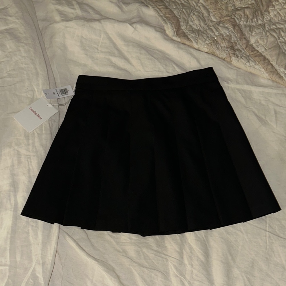 Sunday Best Olive Micro Skirt